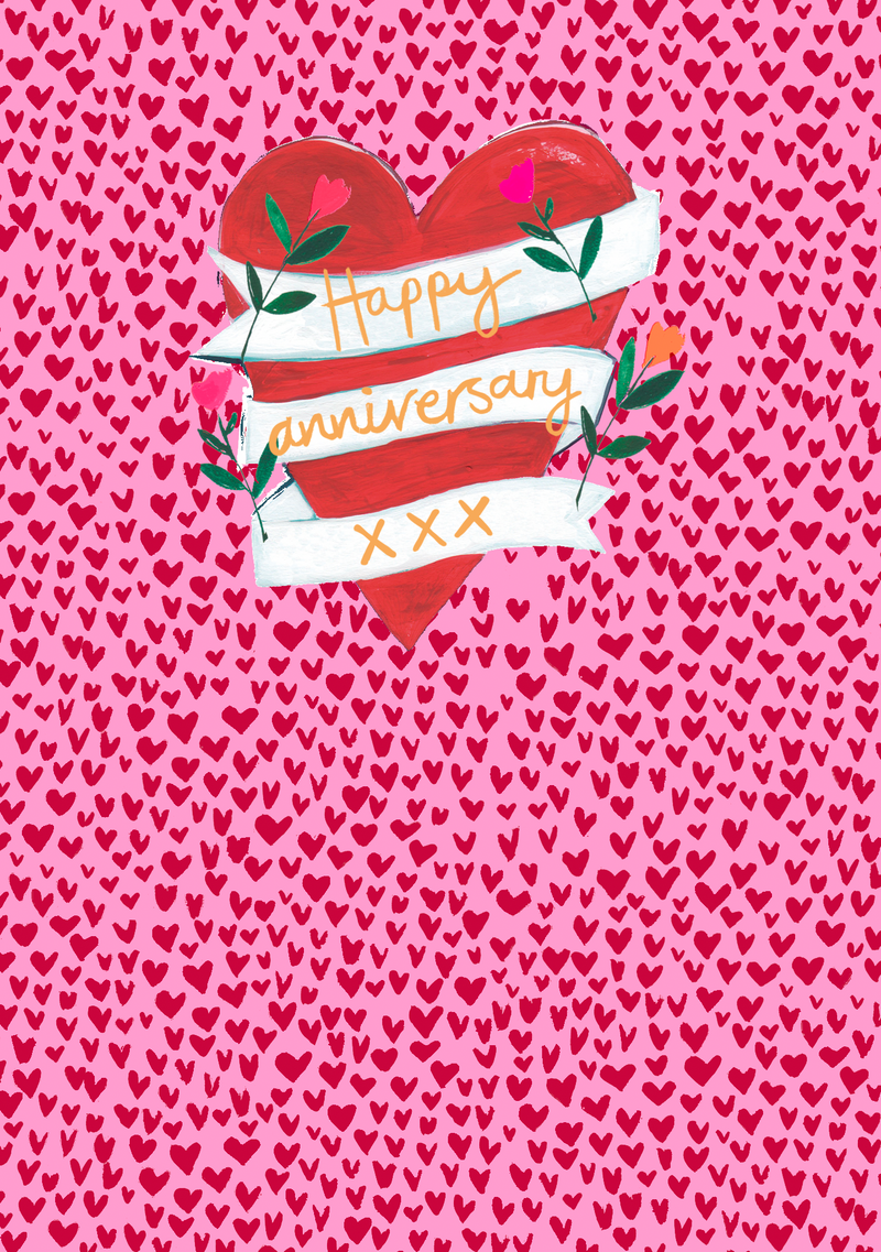 HAPPY ANNIVERSARY HEART