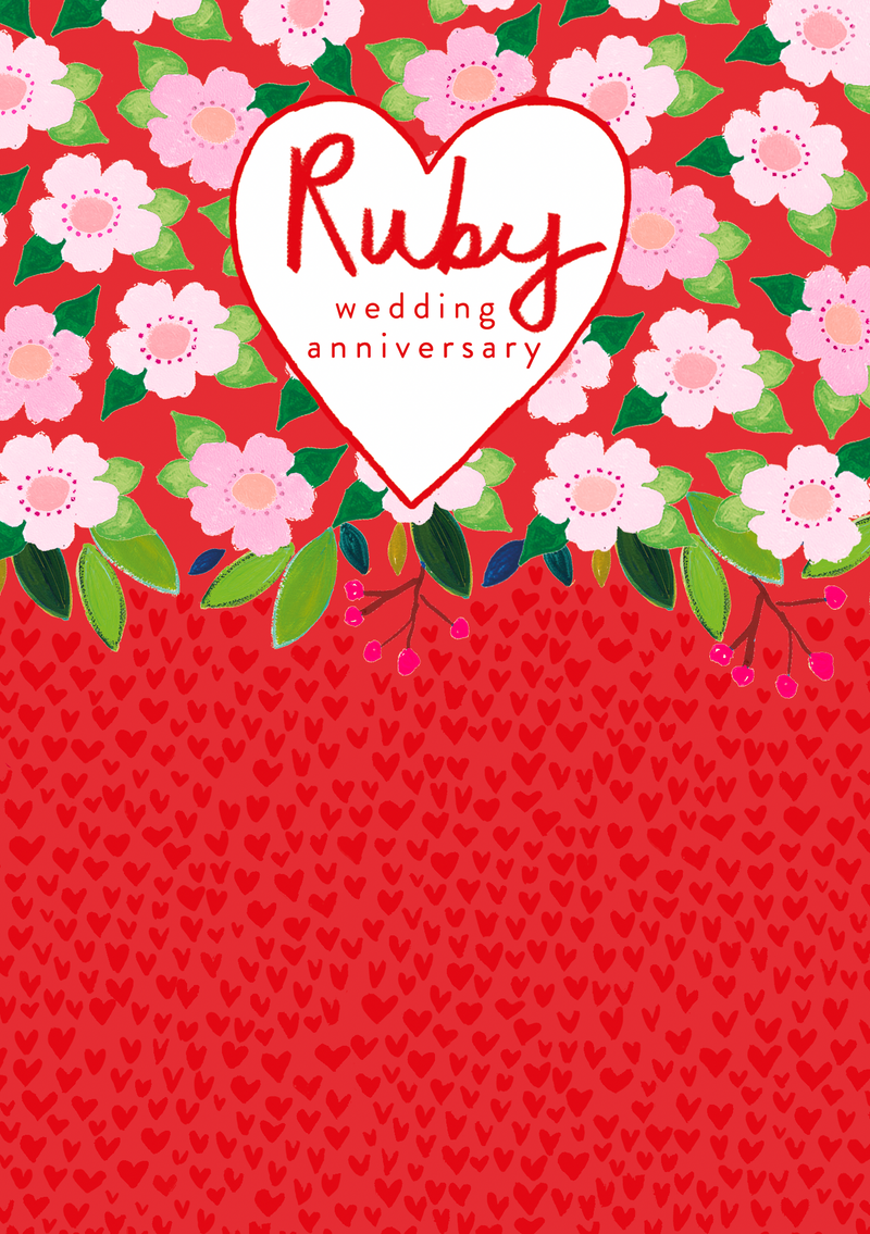 RUBY ANNIVERSARY