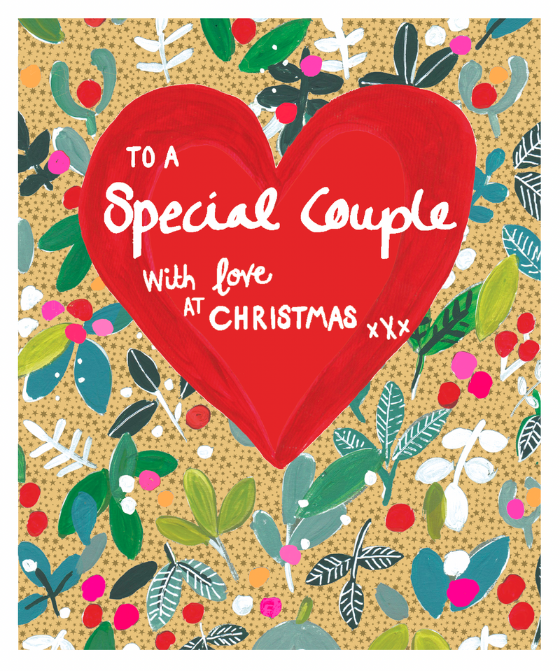 To A Special Couple With Love At Christmas