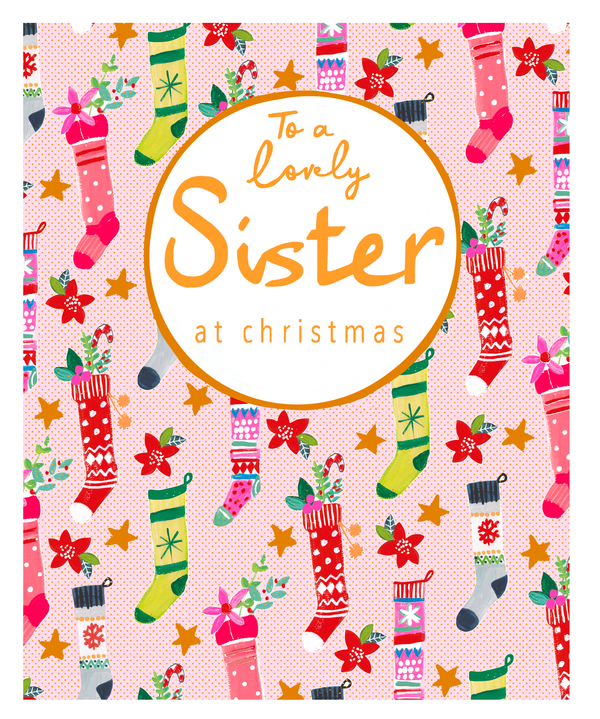 To A Lovely Sister At Christmas