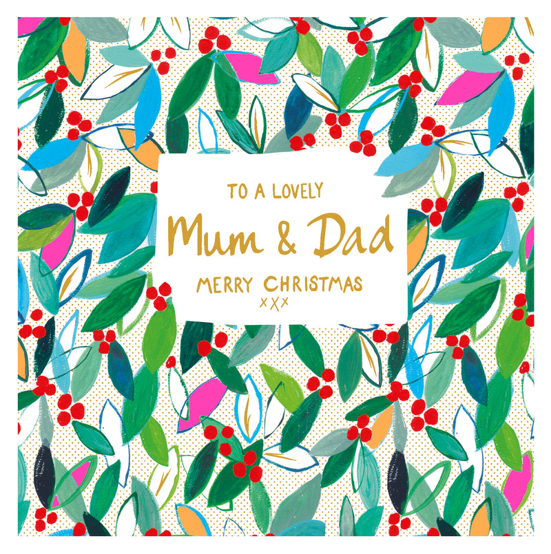 To A Lovely Mum & Dad Merry Christmas