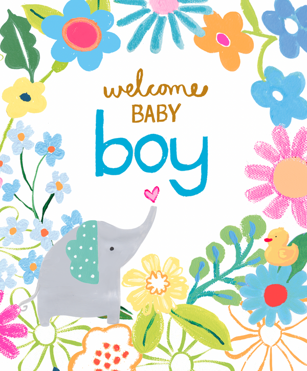 Welcome Baby Boy