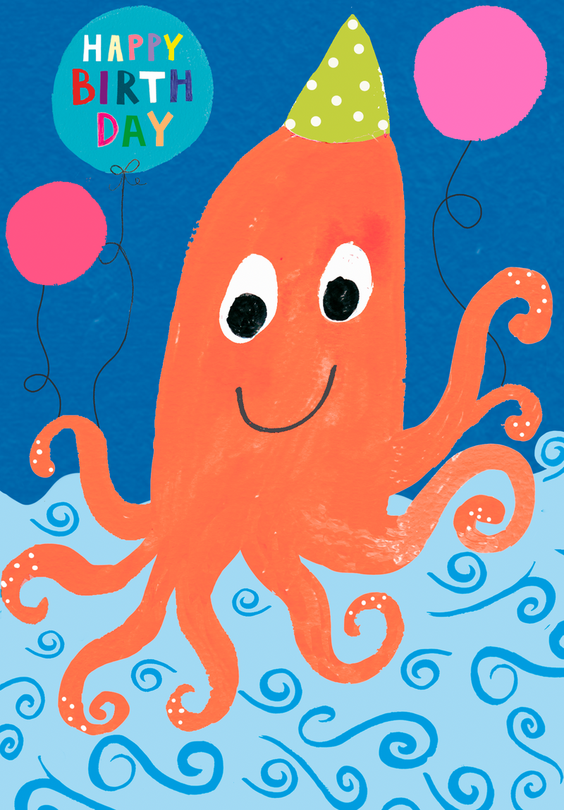 Happy Birthday Octopus