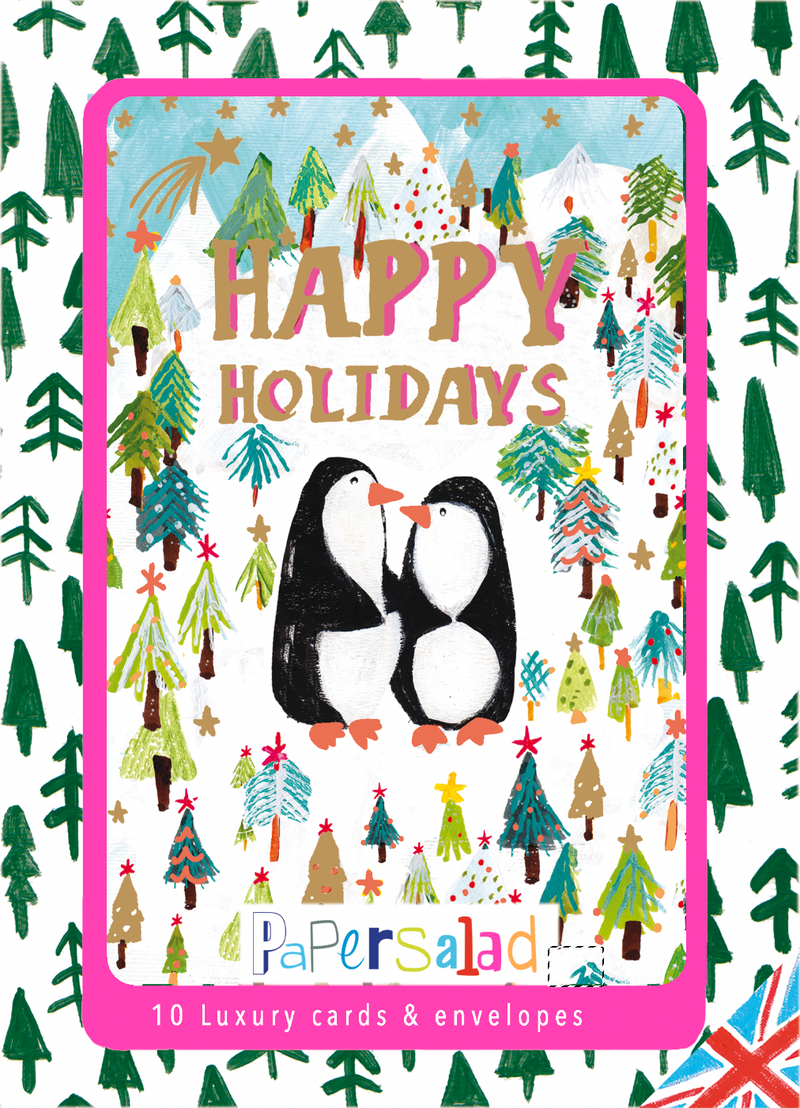 Happy Holidays (Pack Of 10 Cards)