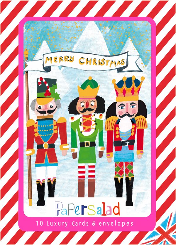 Merry Christmas Nutcracker (Pack Of 10 Cards)