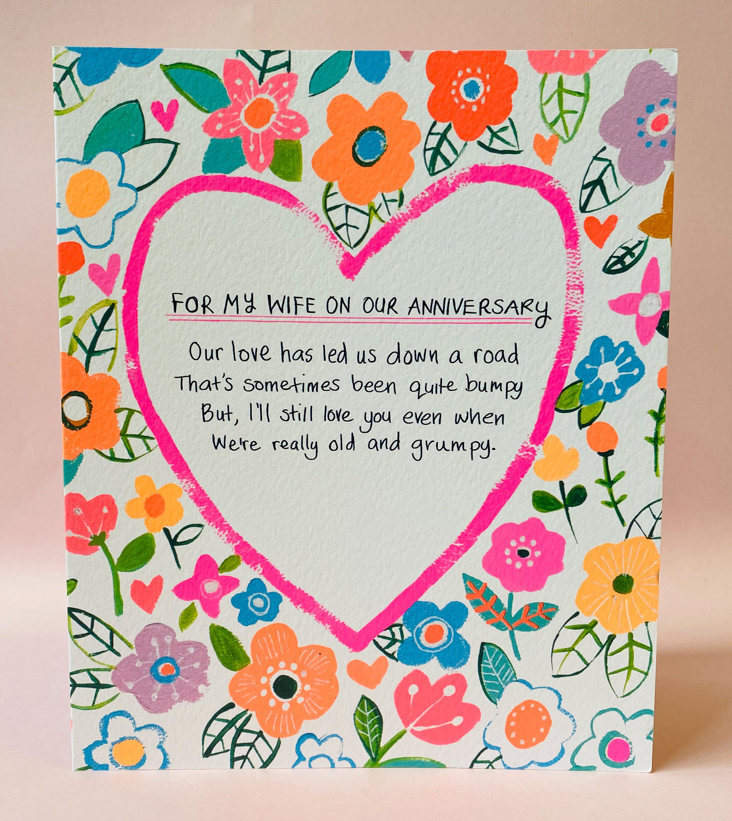 Anniversary Greeting Card | Bright and Sparkly Greeting Cards | Paper Salad